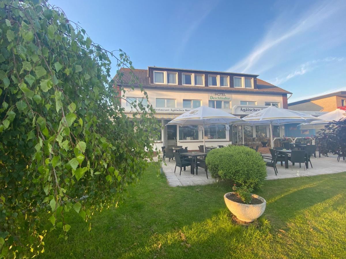 Strand Hotel Nordsee, Hotel Deichlaeufer 托斯恩斯 外观 照片